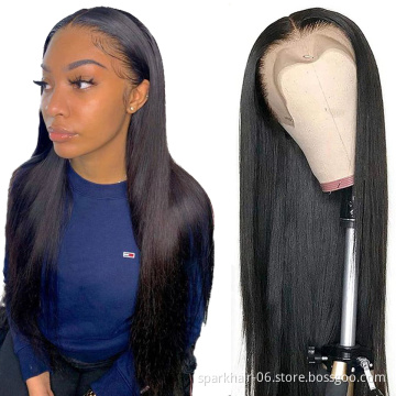 Wholesale Virgin Transparent Glueless Full Lace Wig,Hd Full Lace Human Hair Wig,Virgin Human Hair Lace Front Wig For Black Women